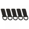 5PCS Tactical Molle D Hanging Buckle,Nylon Webbing D-Buckle for Molle