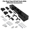 Golf Cart Front Inner Basket Mesh Storage Tray Organizer for