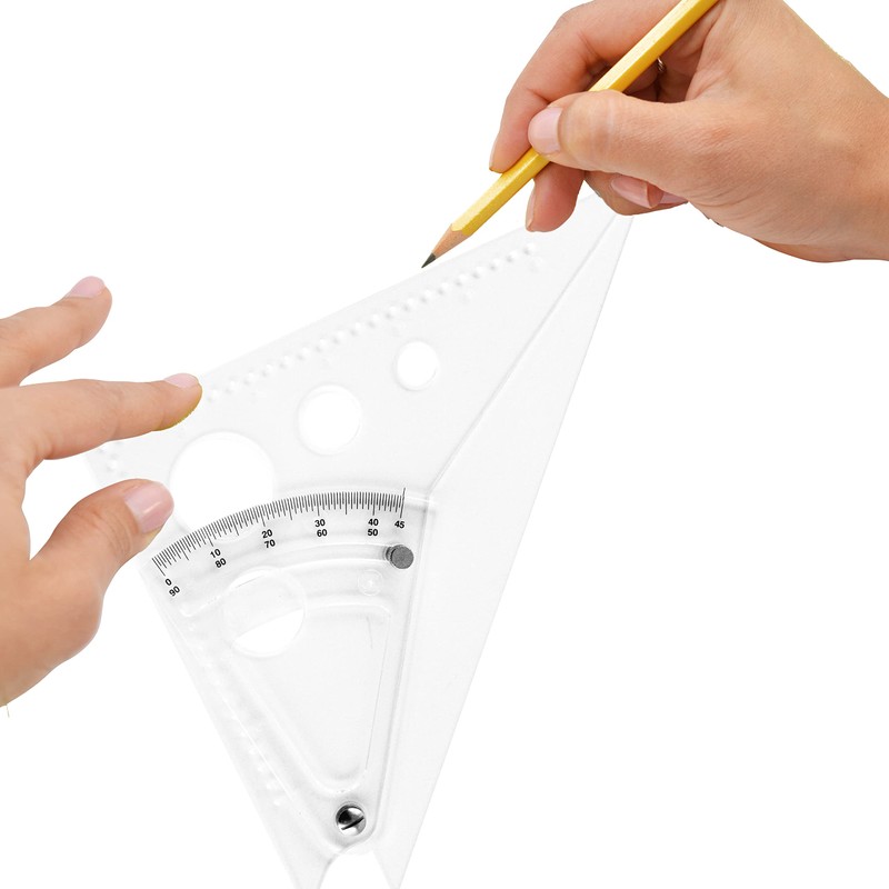 Westcott 8” Adjustable Triangle Scale, at-8