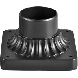 Kichler 9592BK Accessory Pedestal Mount, Black
