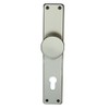 ALPERTEC Tanja – Button Plate Anodised Aluminium PZ Door Handle