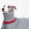 ESCCBOO Greyhound Clothes, Warm Sweater for Whippets, Dog Onesie, Two-Legged