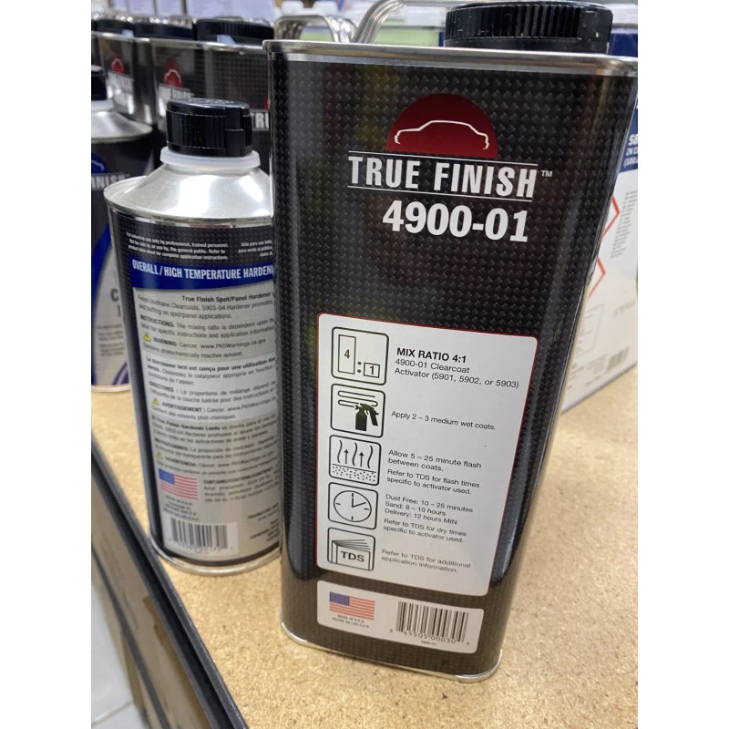 TRUE FINISH 4900-01 4:1 HIGH GLOSS URETHANE CLEAR COAT GALLON