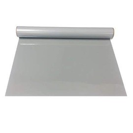 Siser Heat Transfer Vinyl for T-Shirts and Clothes, 30.5 x 1.5 m for Silhouette Cameo, Cricut Cutter and Heat Press Silver