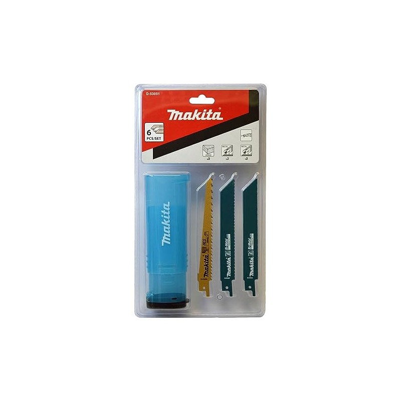 Makita D-53051 Reciprocating Saw Blade (6 Pieces)