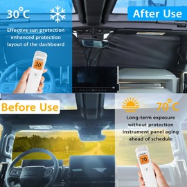 for Hummer EV Accessories Set of 4 Roof Sunshades Won't Sag and 1 Front Windshield Sunshade Compatible with 2024 2025+ Hummer EV SUV Pickup Sun Shade Heat Insulation Film UV Blocking(Foldable)