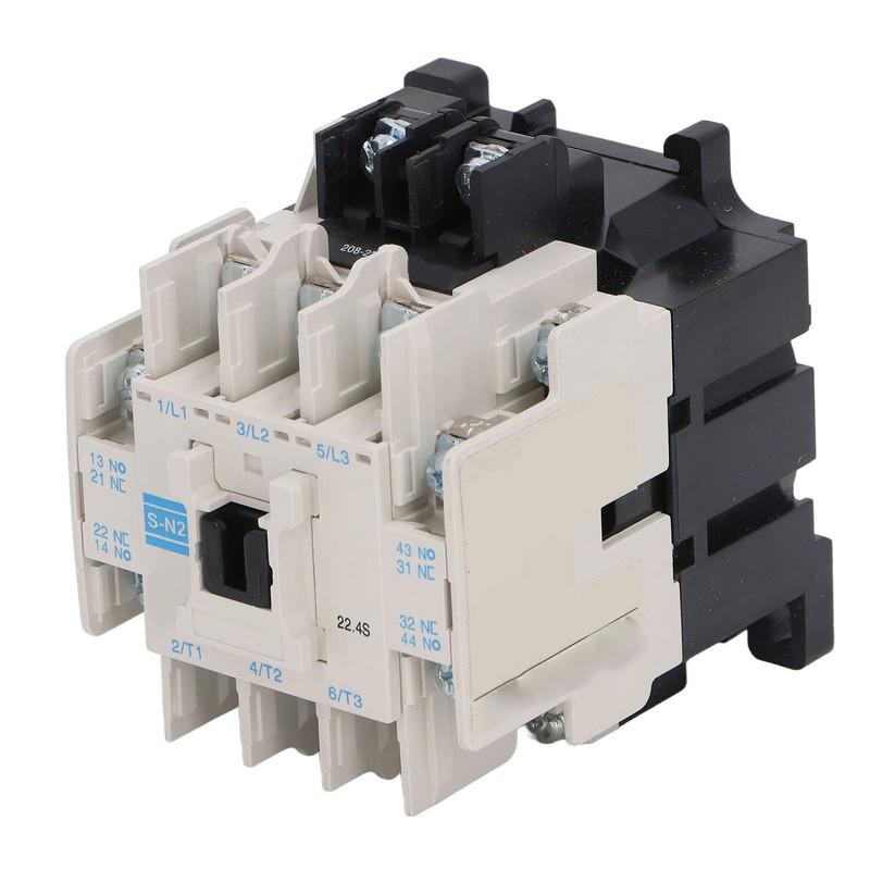 AC Contactor High Performance Coil 4NO 4NC 3 Pole Industrial
