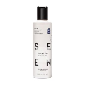 Shampoo SEEN, Sin Fragancia - No Comedogénico & Champú para el Cabello - Desarrollado por Dermatólogos - Seguro para Piel Sensible, Propensa al Eczema