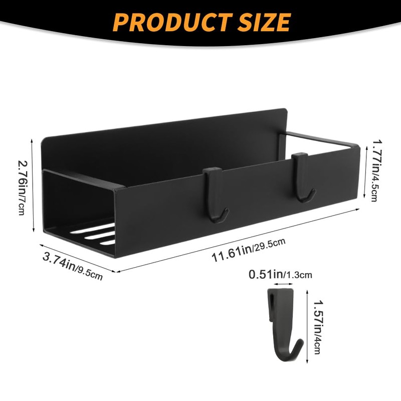 2 Pcs Magnetic Aerosol Spray Can Holder,Wall Mounted Toolbox Bottle