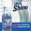 Ultra Shine™ 4 Pack 3X Platinum™ Dishwashing Liquid, Powerful Grease