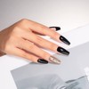 MEGIOR Black Gel Nail Polish 15ML Black Soak Off UV