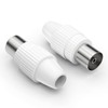 Antenna Plug Set Coaxial Plug & Coaxial Female / Female