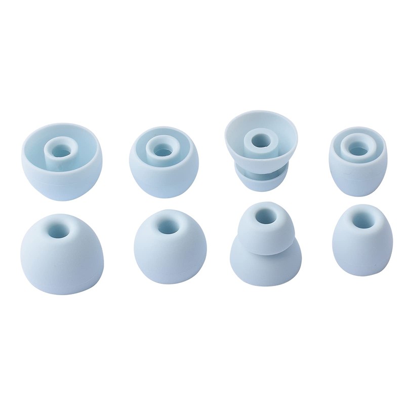 4 Pair Replacement Silicone Ear Tips Earbuds Buds Set for