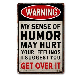 Bestylez Funny Garage Sign Man Cave Vintage Metal Sign For Home Bar Wall Decor 8 x 12 Inch(275)