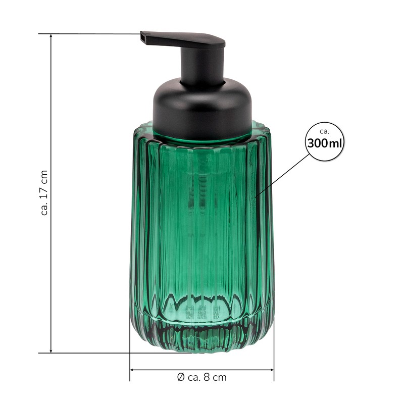 bremermann Soap Dispenser, Foam Soap Dispenser for Soap (green)