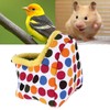 Pet Hamster Cave Bed Soft Comfortable Foldable Portable Thick Warm