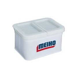 Meiho Chemical Industries EVA Bait Box, BM-L White, Size (W x D x H): 5.9 x 4.7 x 3.1 inches (150 x 120 x