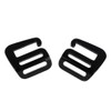 yuksok 2pcs Backpack g Shaped Hook Webbing Buckle Hardware, Lightweight