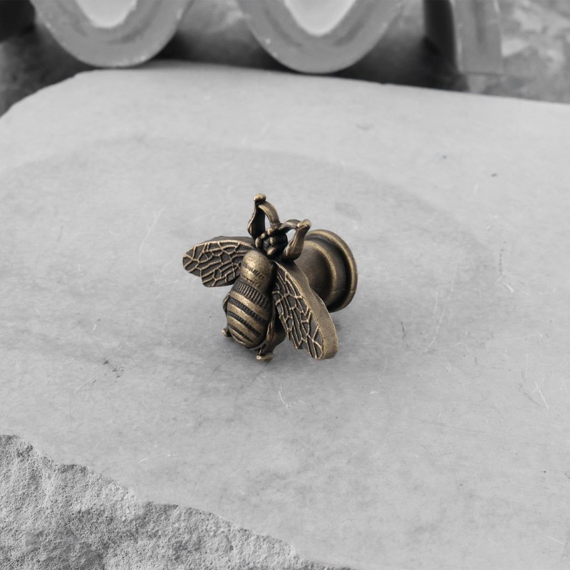 Be In Your Mind 10PCS Metal Bee Shape Knobs Pull