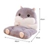 Hamster Seat Cushion Detachable Soft Plush Cute Chair Pillow Cushion