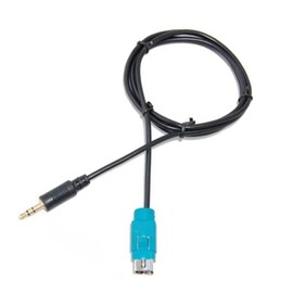 HQRP Alpine Convertor Lead for CDA-105Ri / CDE-104BTi / CDE-103BT / CDE-102Ri Plus HQRP Sun Meter