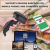 LENVII Wired 2D Barcode Scanner Handheld 1D QR Barcode Scanner