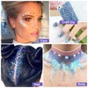 JasCherry 6 Colours Body Glitter Gel, Mermaid Sequins Face Glitter