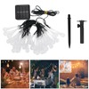 Solar String Lights IP65 Waterproof 2 Light Modes Outdoor String