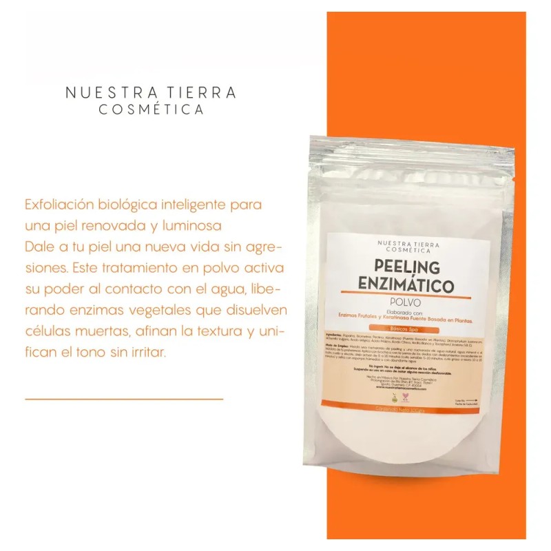 Peeling Enzimático Exfoliante Bbglow Y Faciales 100grs Tipo de piel
