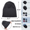 ELLEWIN Cotton Slouchy Beanie Hip-Hop Soft Lightweight Running Beanie Adult