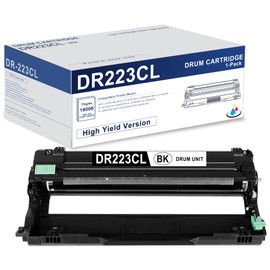 DR223CL Black Drum Unit Replacement for Brother DR223 DR-223CL DR-223 to Work with Brother MFC-L3770CDW HL-L3290CDW HL-L3270CDW MFC-L3710CW (1 Pack)