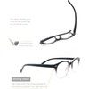 Reading Glasses Women Round Readers Glasses +4.50 for Small Head/Petite