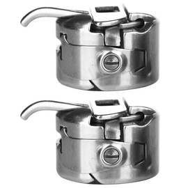 Sewing Machine Bobbin Case Stainless Steel Front Loader 15 Class 2 Pack