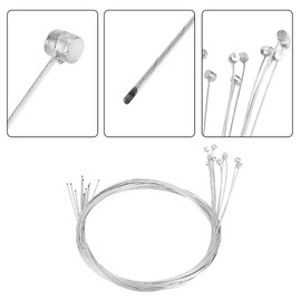 Bike Brake Cables, 10pcs Bike Brake Cord Bicycle Braking Line Cable Repair Replacement Accessories