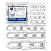 3 Pieces 100-cm = 1-Meter 3-mm Thick Stainless Steel Chain