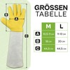 Praknu Leather Rose Gloves – German & Protective Gardening Gloves