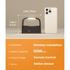 FULEN 4 Pack Motion Sensor Wall Lamp with Remote Control