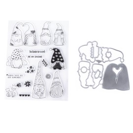 Clear Stamps TPR Transparent Unique Shape Scrapbooking Tool for Paper Crafts DIY Gifts