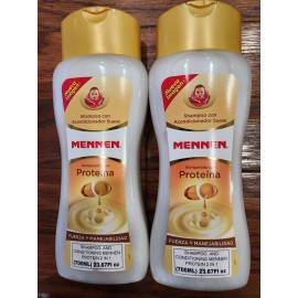 Mennen 2 SHAMPOO & CONDITIONER MENNEN PROTEIN 2 IN 1 23.67 FL OZ EACH MADE MEXICO
