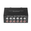 Lyaciomn 4 Way Bi-Directional Left and Right Channel Audio Switch