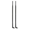 2pcs Antenna 2.4G 9dBi Omnidirectional High Gain SMA Male Internet