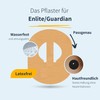 MySweetStitch - 25 x Enlite Guardian Plasters, Overpatch Diameter 80