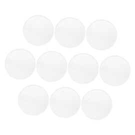 Tofficu 10pcs VR Glasses Lens Biconvex Light Blocking Lenses for Virtual Reality Durable Easy Installation