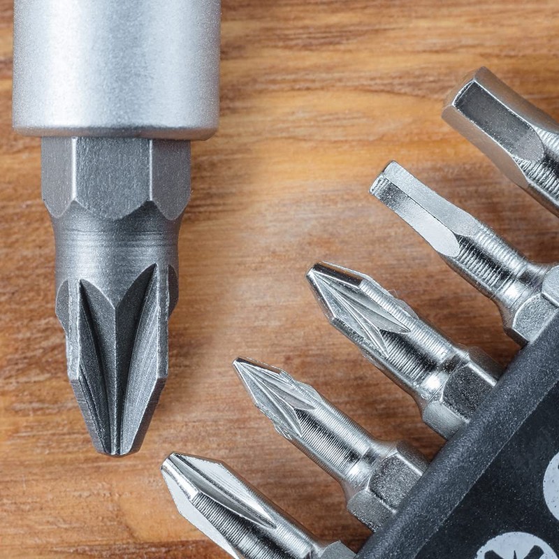 Dekton Ratchet Screwdriver Set-Screwdriver with 3 Way Ratchet | Bit