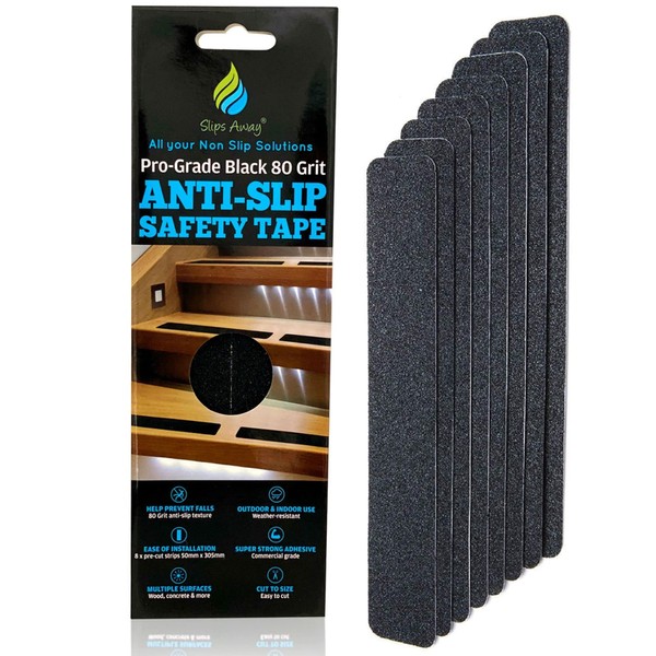 Anti slip tape black clear hazard grip grit stick on