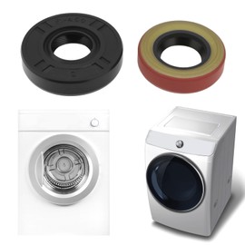 The Lord of the Tools 1 Set Gearcase Input Seal Replaces Washing Machine Gearbox Shaft Compatible with Whirlpool 285352 AP3043580 W1011174 3360629 3360630 12.7x29.47x6.4/14.24x25.4x6.35mm