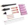 17Pcs TIG Welding Set ABS Argon Arc Welding Torch Glass