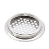 COMOK 20Pcs Air Vents 53mm/2inch Circular Soffit Vent Stainless Steel