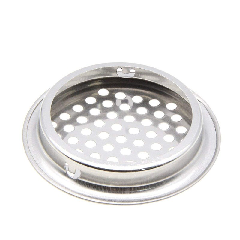 COMOK 20Pcs Air Vents 53mm/2inch Circular Soffit Vent Stainless Steel