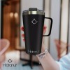 Hidranur Termo Taza Vaso Con Tapa Para Bebida Fría Y